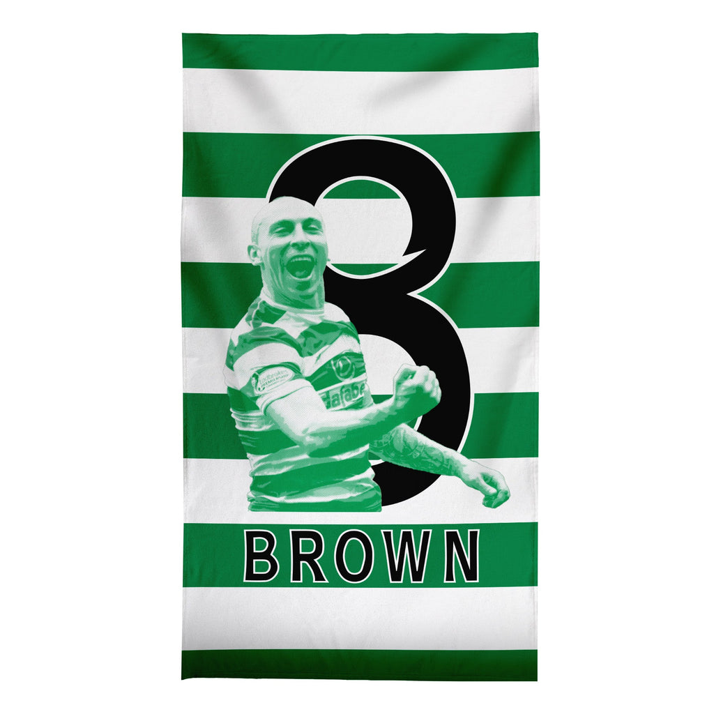 Celtic - Brown 8 - Beach Towel - 150cm x 75cm