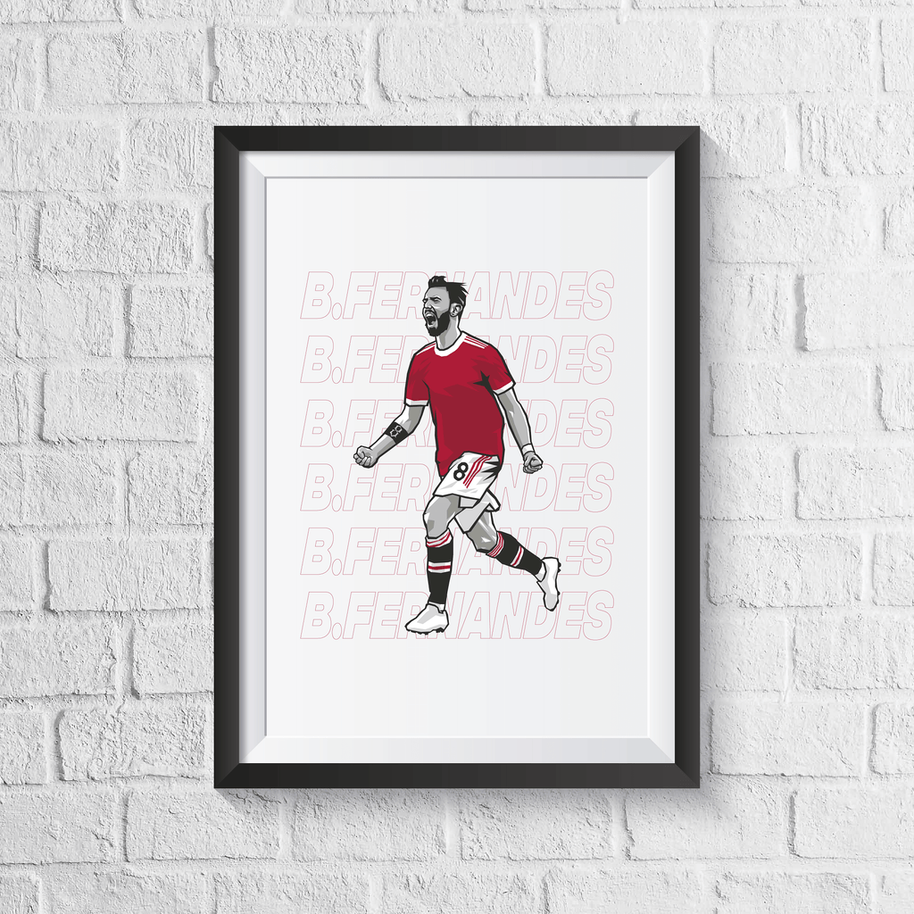 Bruno Fernandes Print