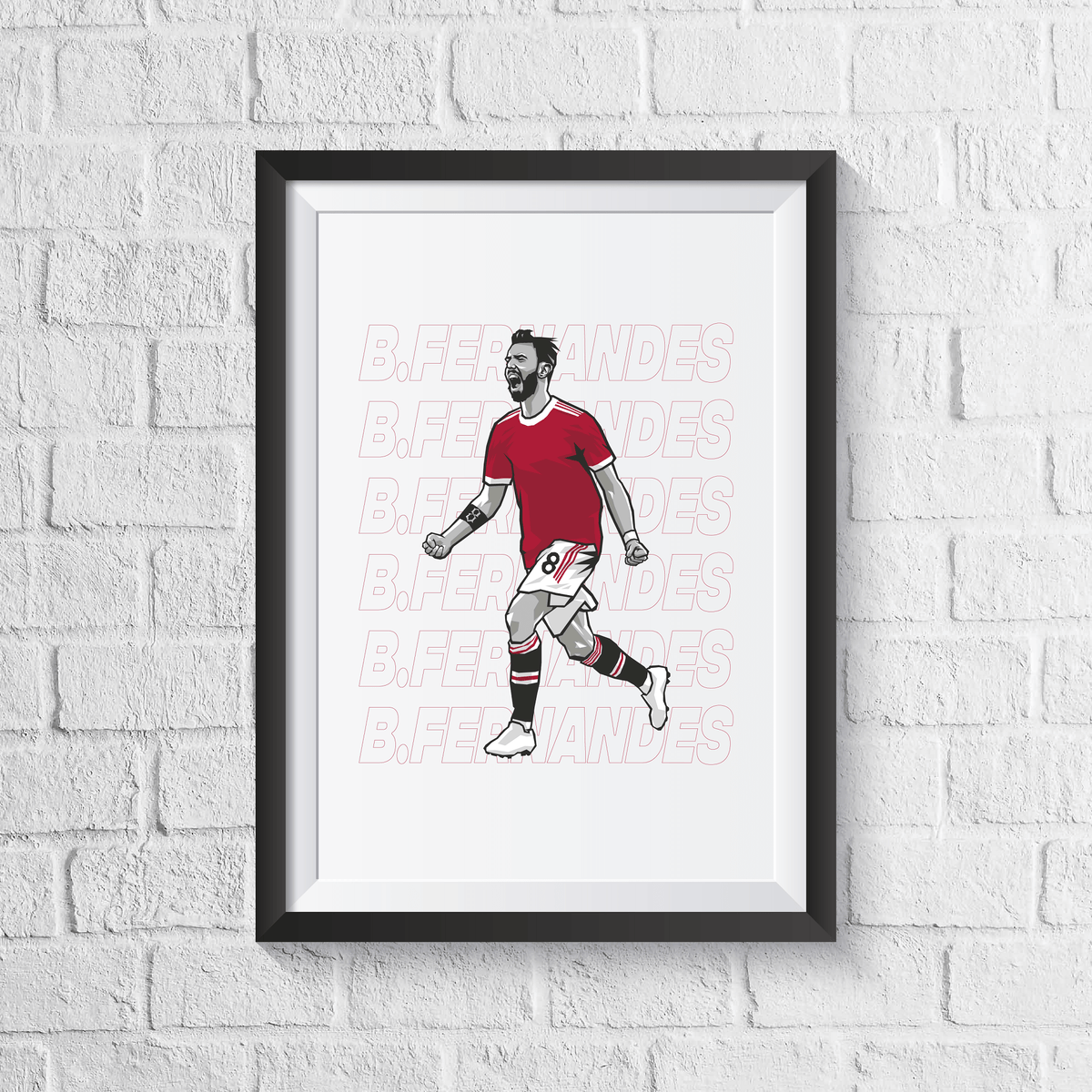 Bruno Fernandes Print