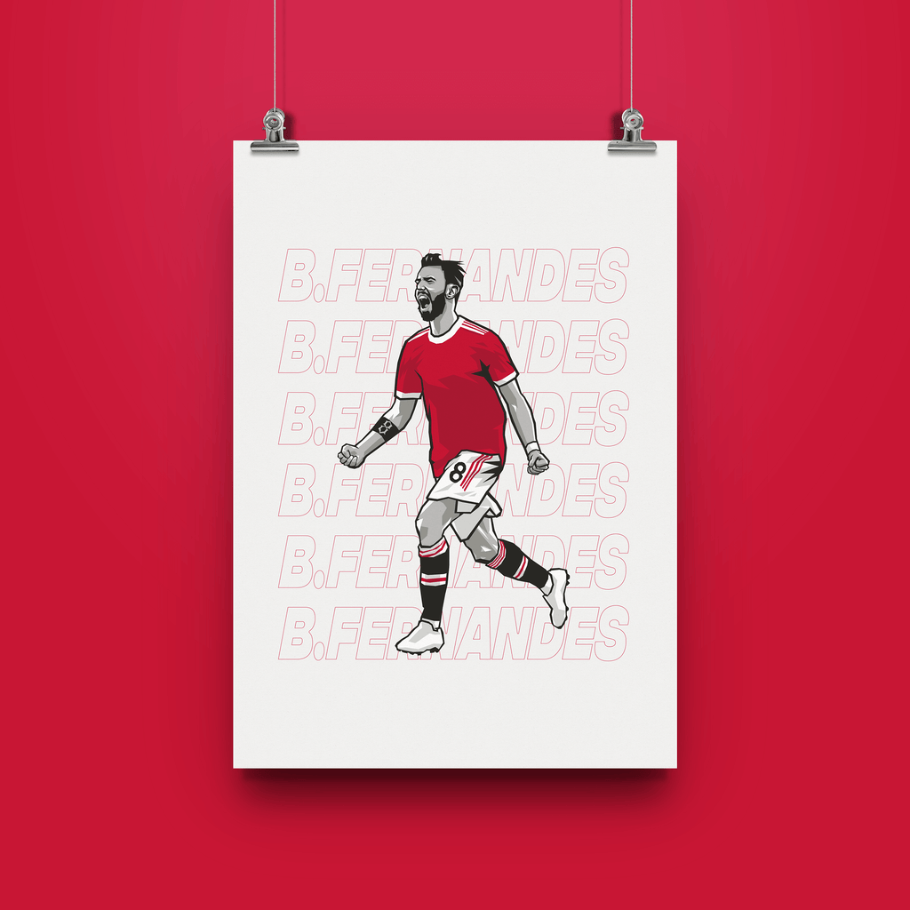 Bruno Fernandes Print