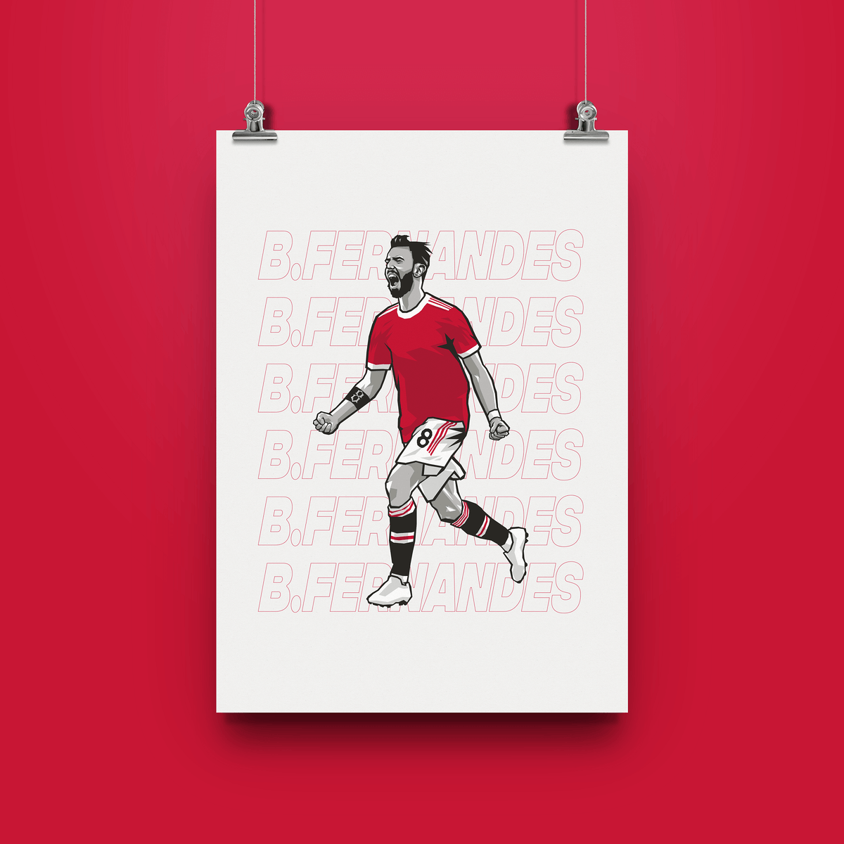 Bruno Fernandes Print