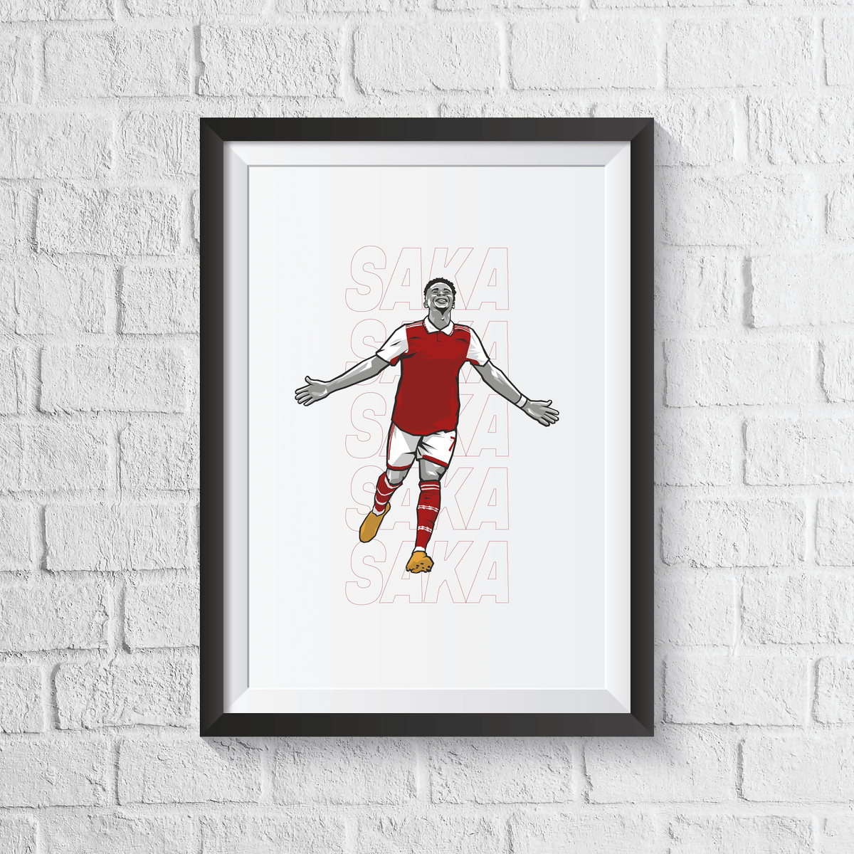 Bukayo Saka Print