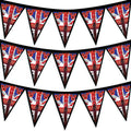 Remembrance Day - Sunset Soldier - 3m Fabric Bunting With 15 Individual Triangles