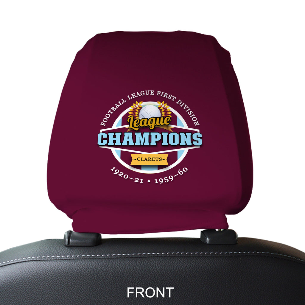 Burnley Champions - Football Legends - Headrest Cover