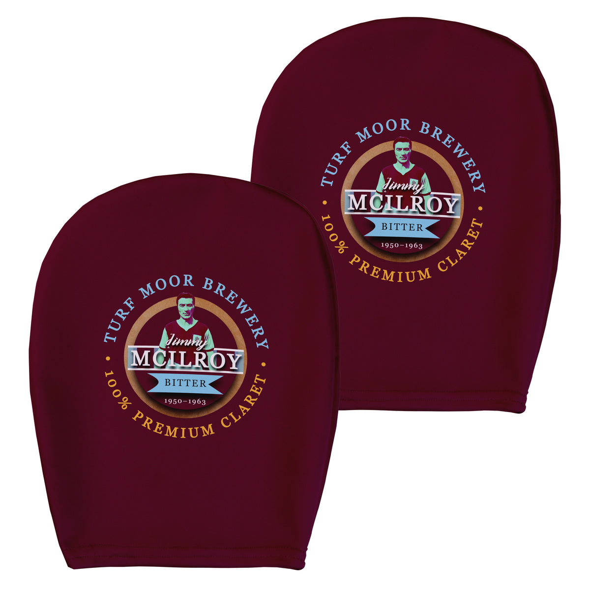 Burnley Jimmy McIlroy - Football Legends - Headrest Cover