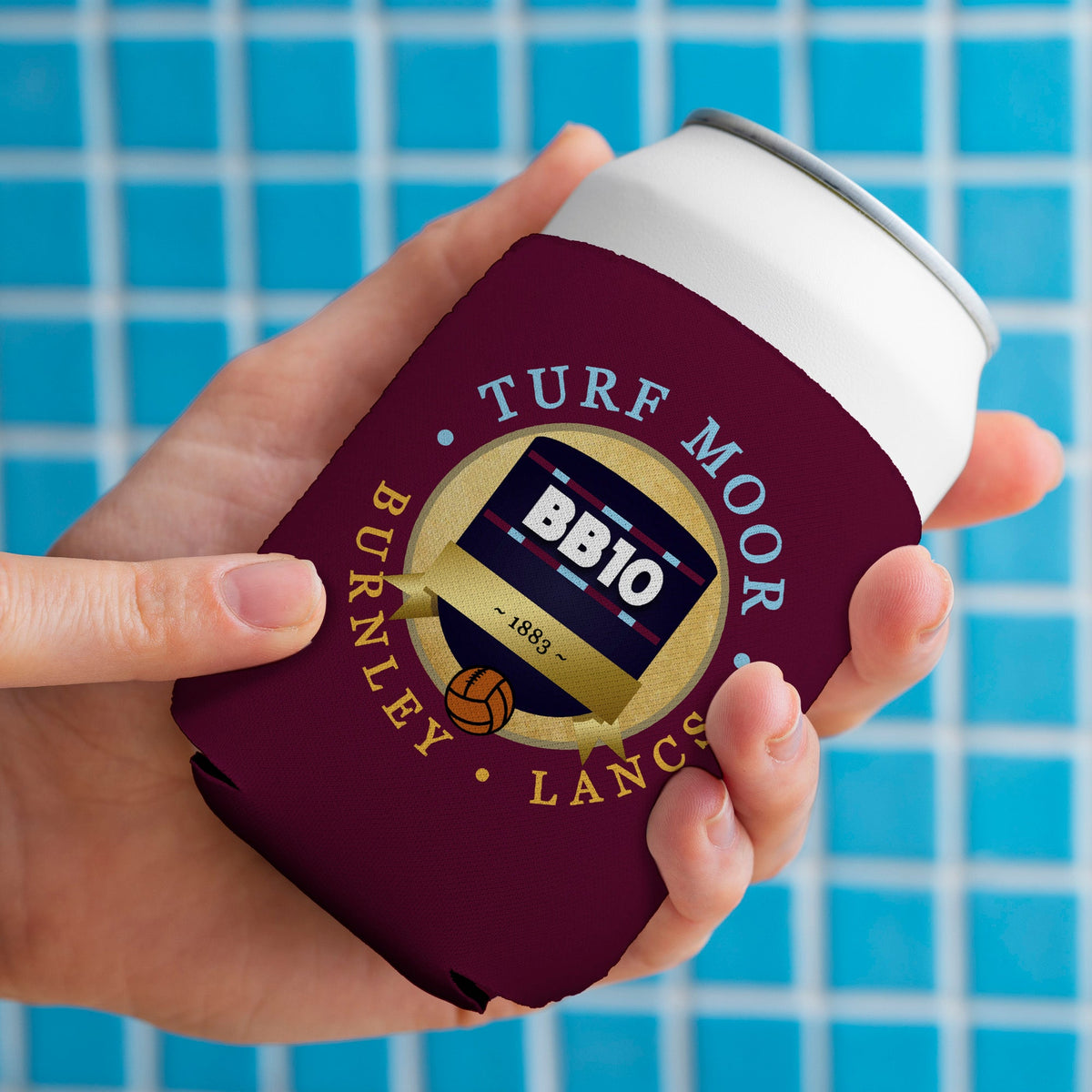 Burnley Turf Moor - Football Legends - Can Cooler