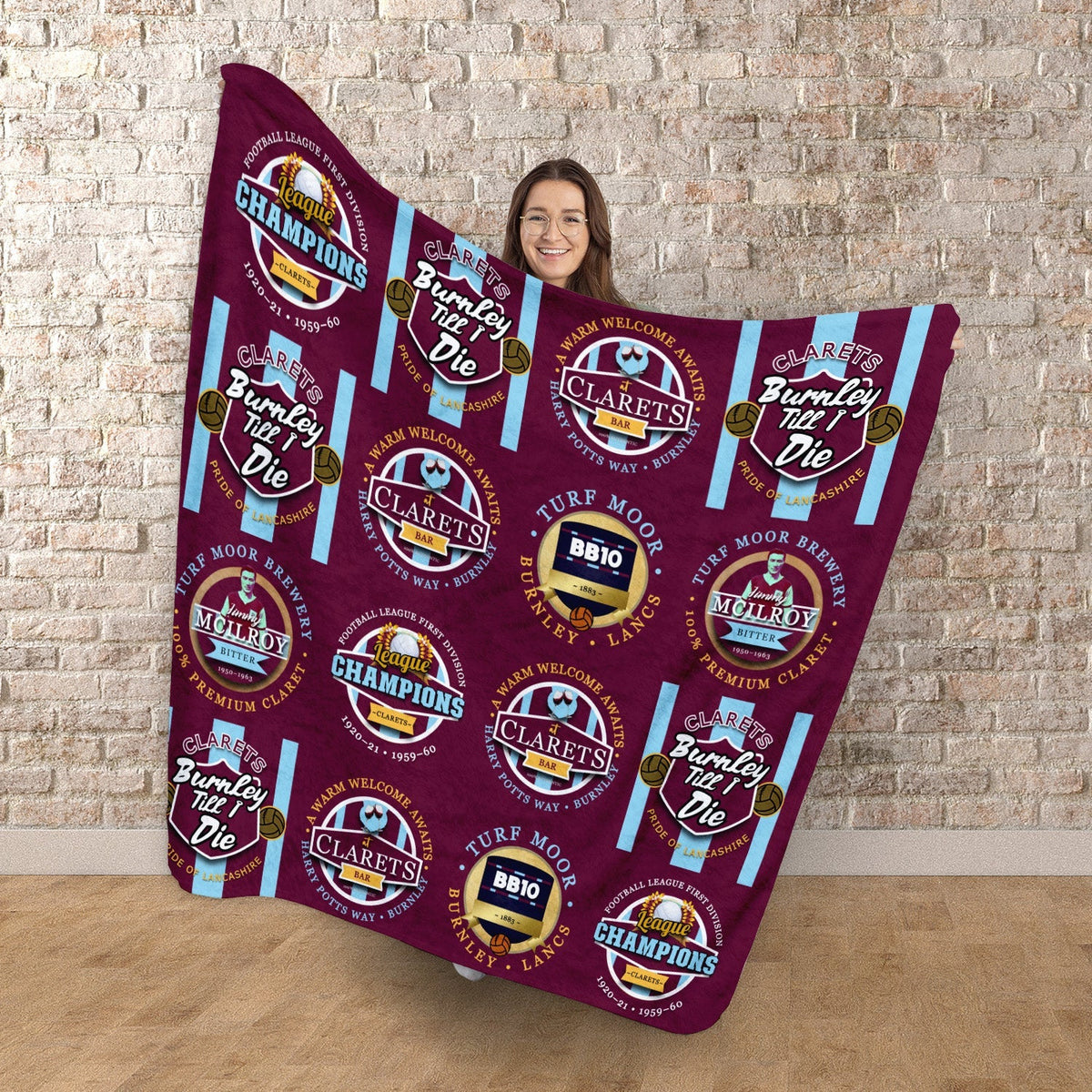 Burnley - Football Legends - Fleece