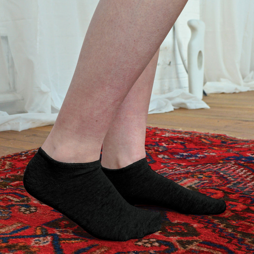 Kids Soft Cotton Breathable Trainer Socks (Multipack Options)