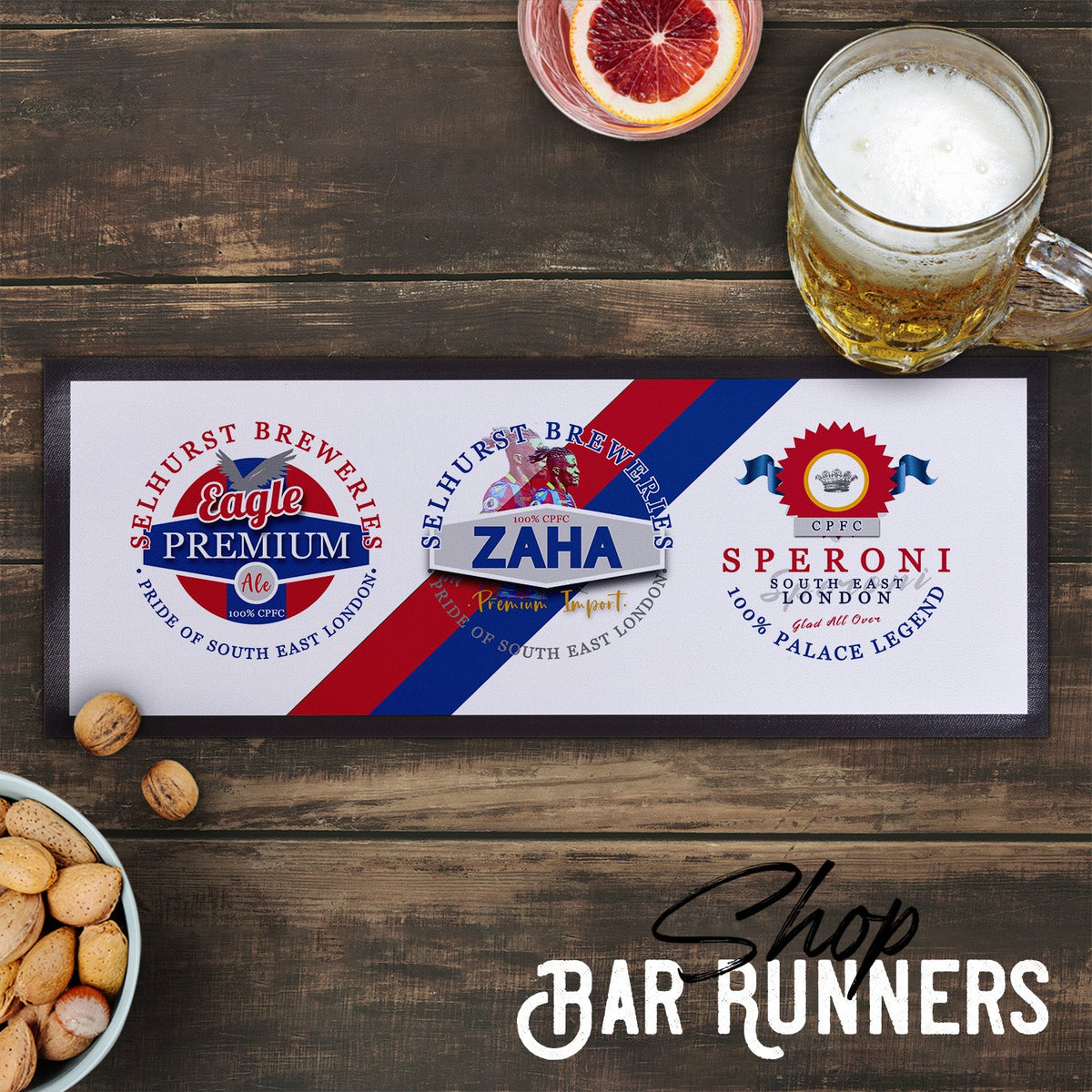 Crystal-Palace - Football Legends - Bar Runner