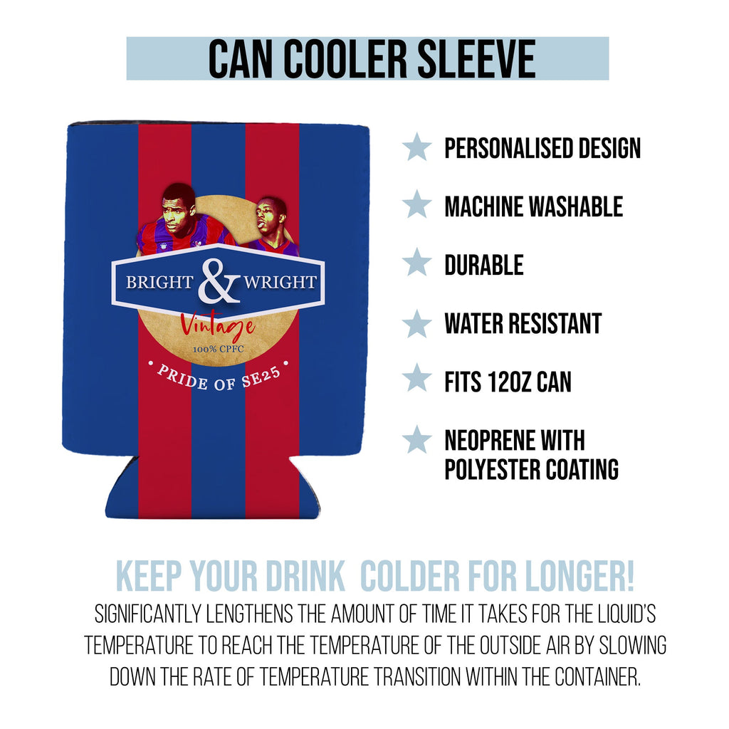 Crystal-Palace Bright Wright - Football Legends - Can Cooler