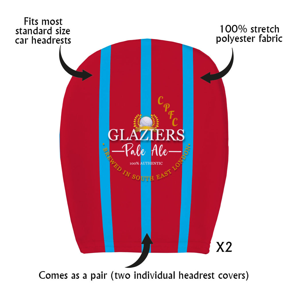 The Eagles Glaziers - Football Legends - Headrest Cover