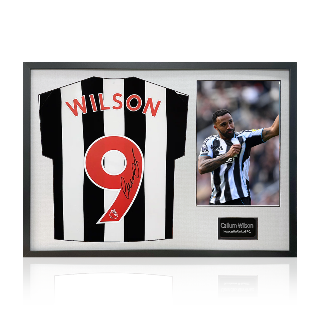 Callum Wilson Signed Newcastle United 22-23 Shirt Classic Frame