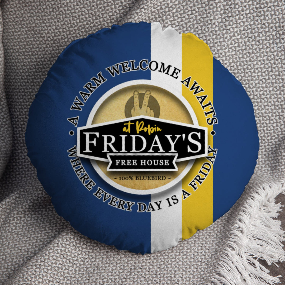 Cardiff Friday - Football Legends - Circle Cushion 14"