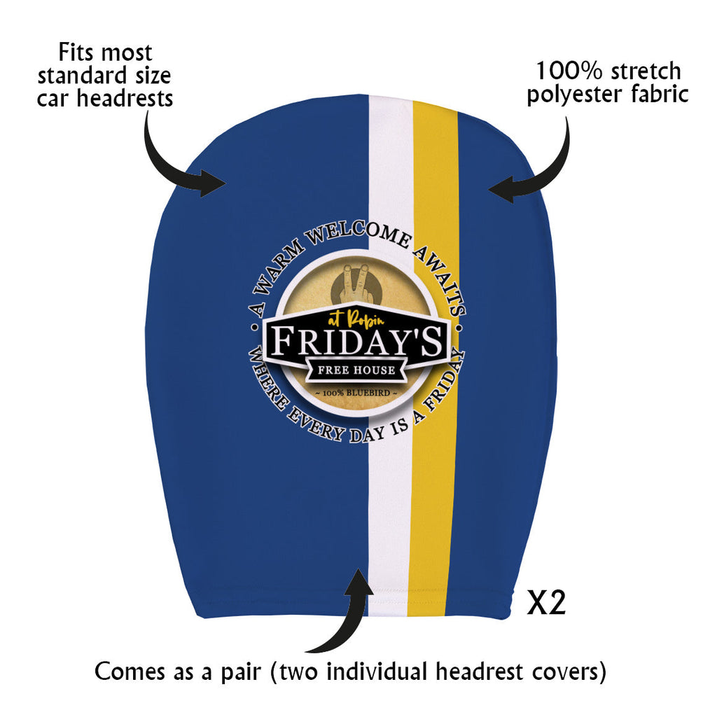 Cardiff Friday - Football Legends - Headrest Cover