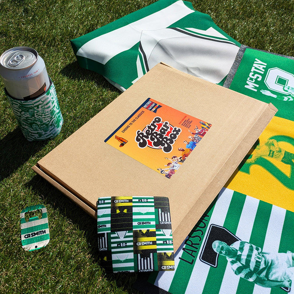 Celtic Football BBQ Box Bundle | Retro Man Cave Set