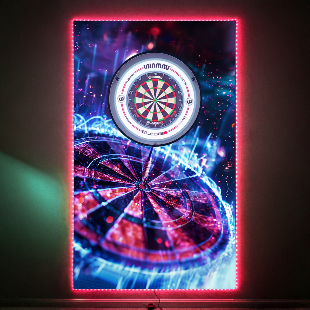 Rangers - 1996 Home Shirt - Personalised Darts Wall Banner - Two Sizes [COLLECTIVE]