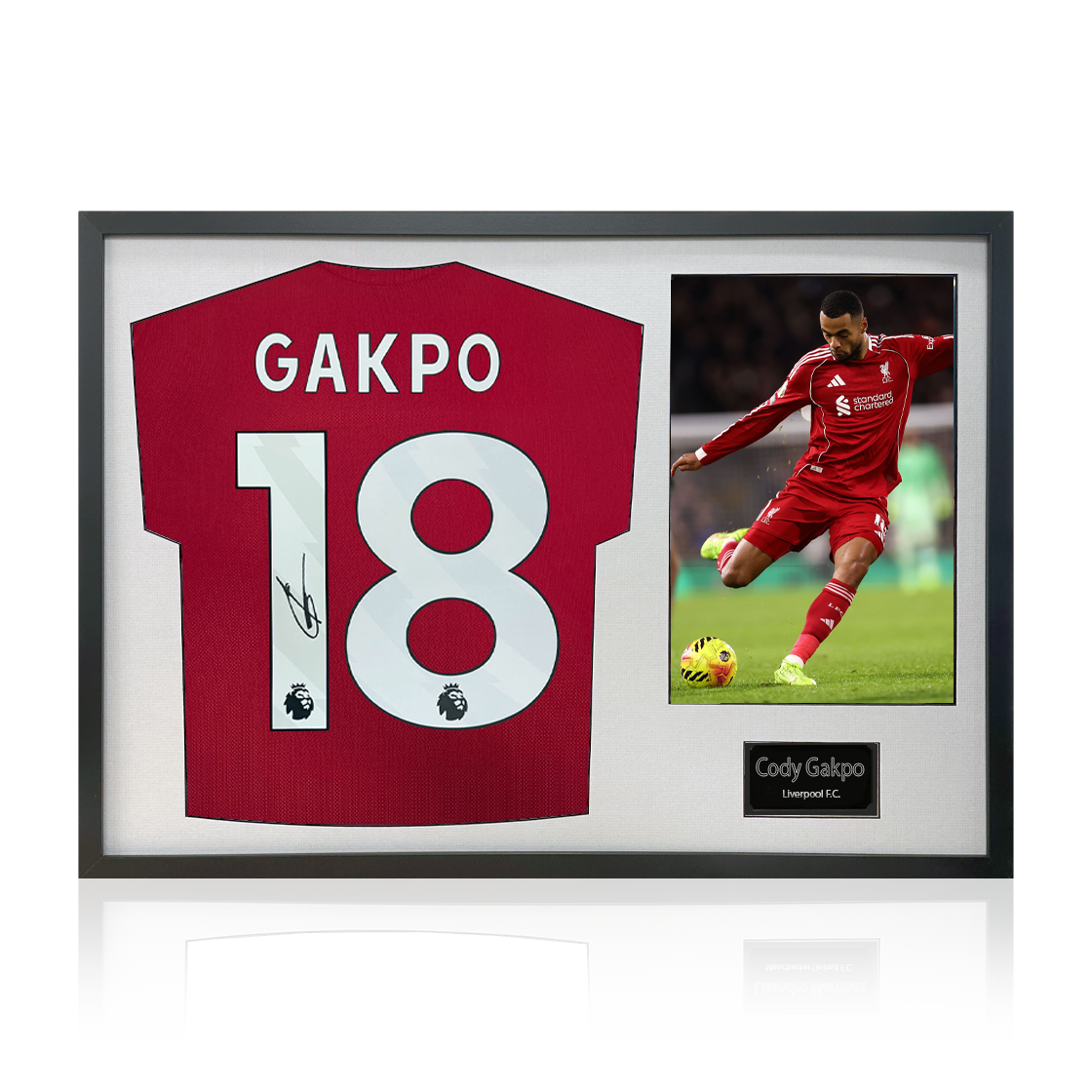 Cody Gakpo Signed Shirt Classic Frame (ACG Cert)