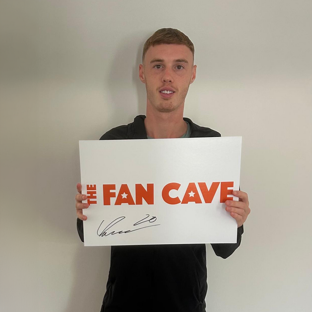 Cole Palmer Signed Chelsea v Burnley Ticket