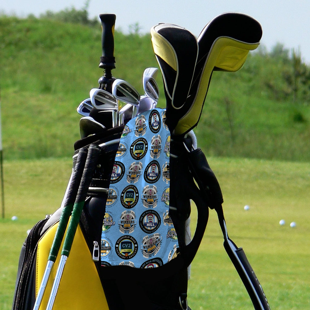Coventry - Football Legends - Retro Lightweight, Microfibre Golf Towel