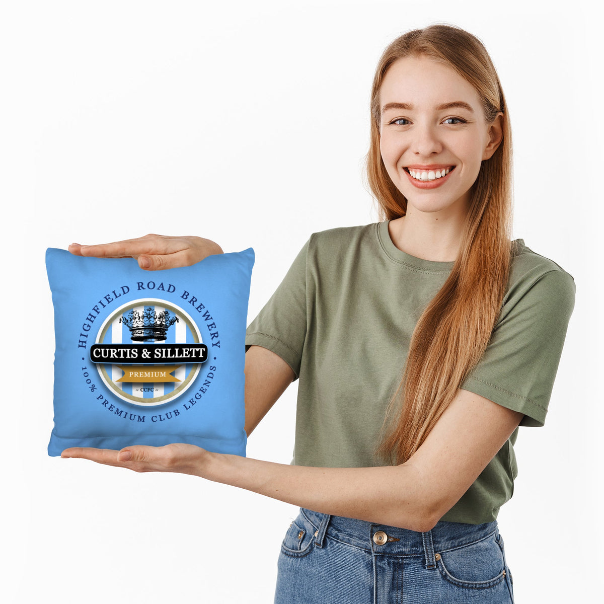 Coventry Curtis Sillett - Football Legends - Cushion 10"