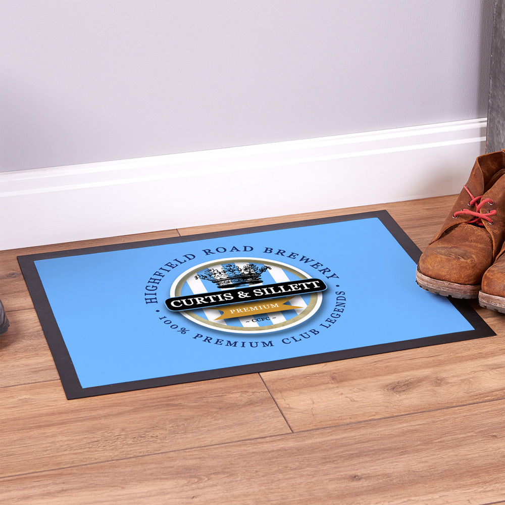 Coventry Curtis Sillett  - Football Legends - Door Mat -60cm X 40cm