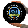 Coventry Highfield - Football Legends - Circle Cushion 14"