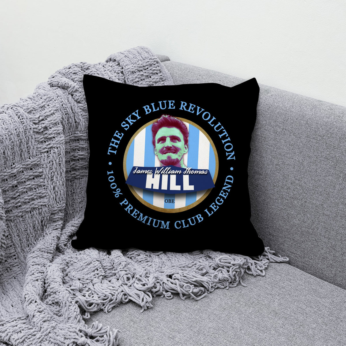 Coventry Hill - Football Legends - Cushion 10"