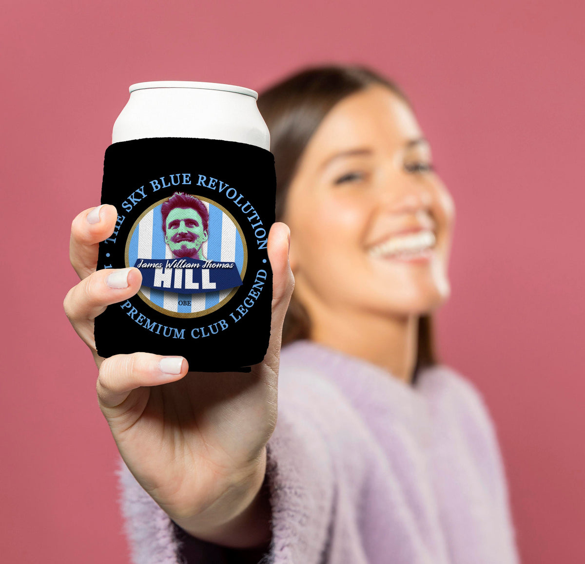 Coventry Hill - Football Legends - Can Cooler