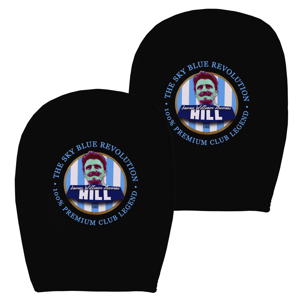Coventry Hill - Football Legends - Headrest Cover