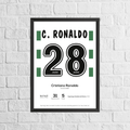 Cristiano Ronaldo Legend Stats Print