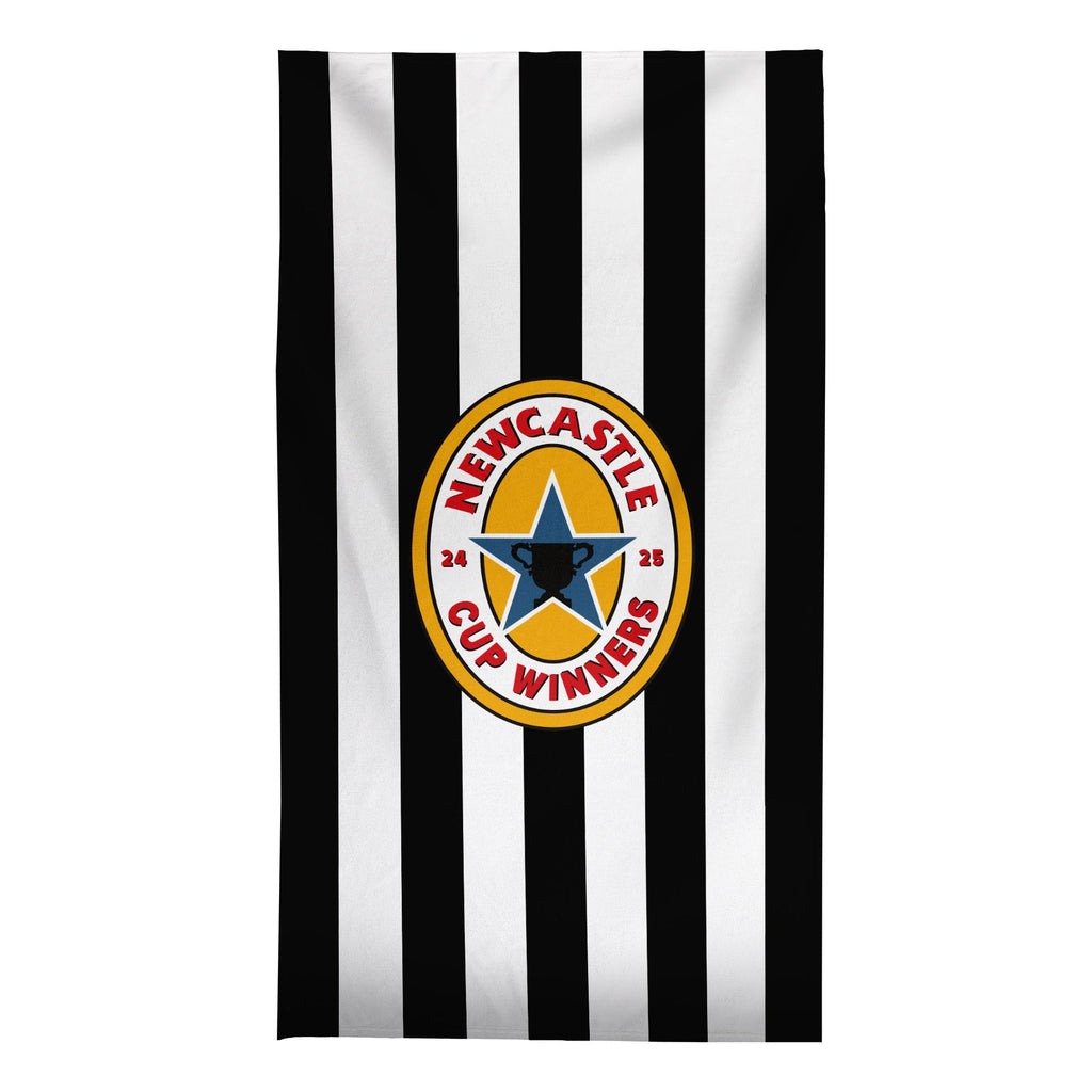Newcastle - Cup Winners - Beach Towel - 150cm x 75cm