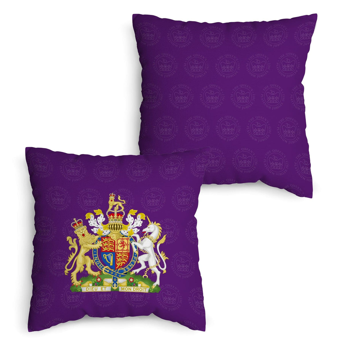 Jubilee - The Royal Arms - 45cm Cushion