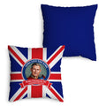 King Charles Coronation - Union Jack - 45cm Square Cushion