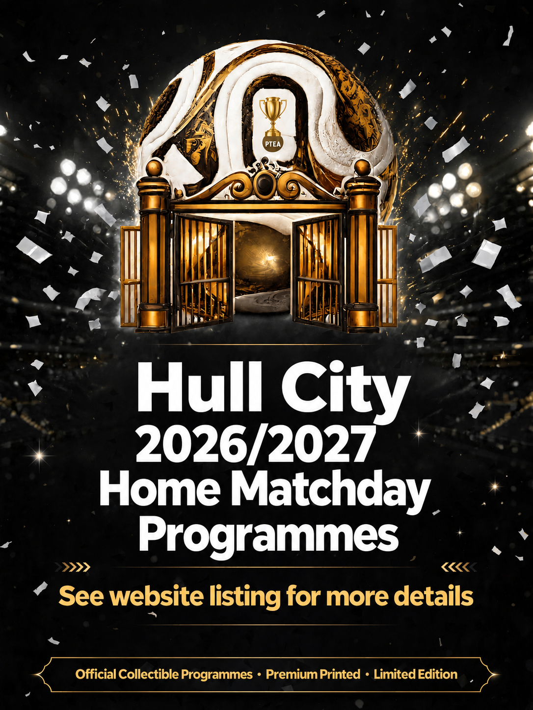 Hull City 2026/2027 Official Home Matchday Programmes
