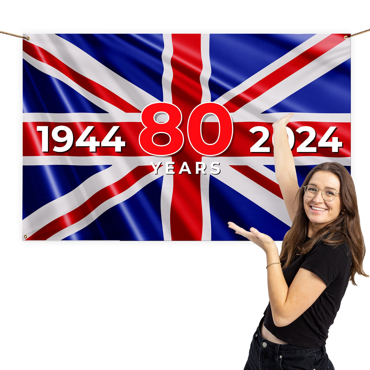 D-Day Union Jack | Banner - 3 Sizes