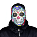 Candy Skull - Teal - Faceskin