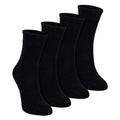 4 Pack Kids Boys Girls Bamboo Sensory Socks Soft Breathable Comfort Fit