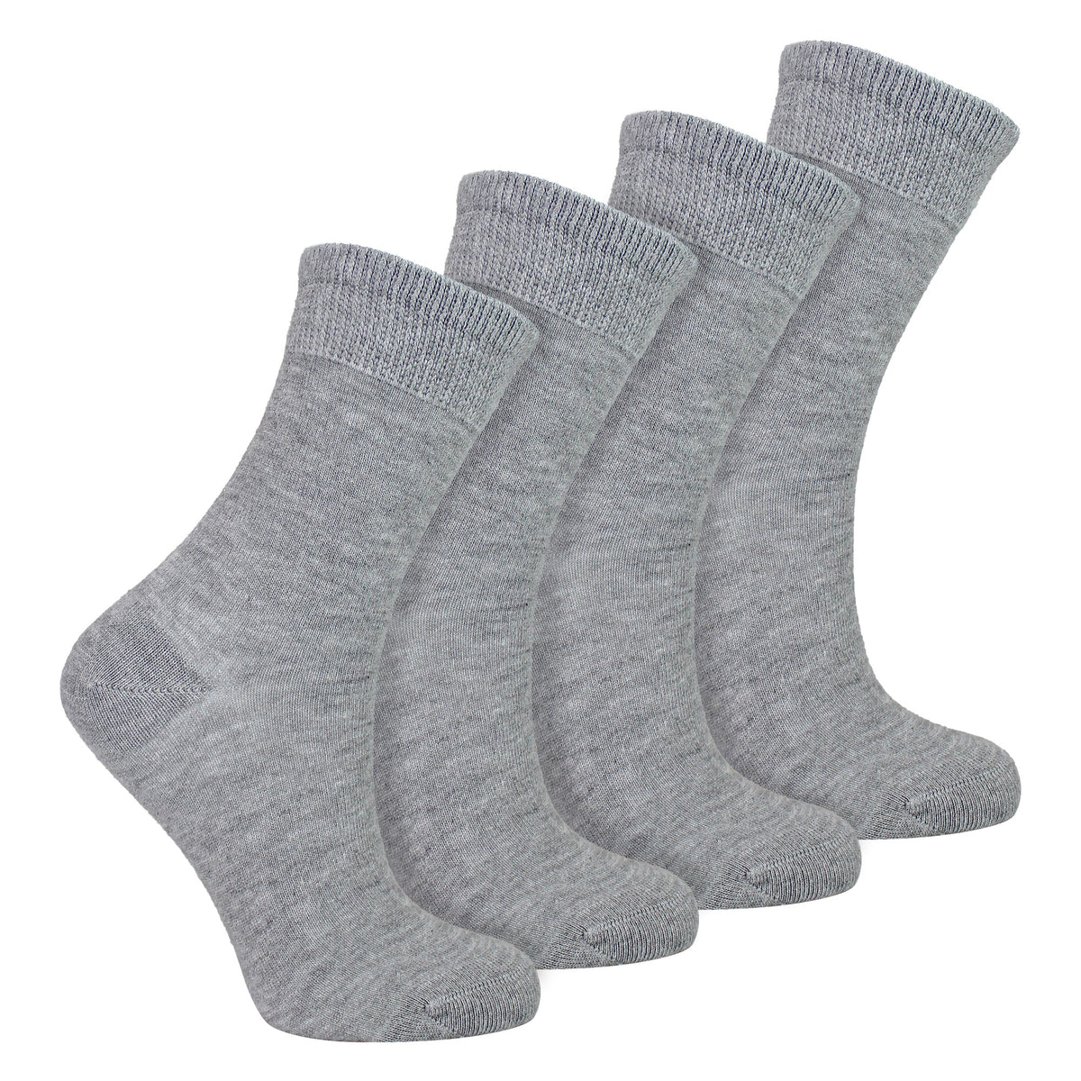 4 Pack Kids Boys Girls Bamboo Sensory Socks Soft Breathable Comfort Fit