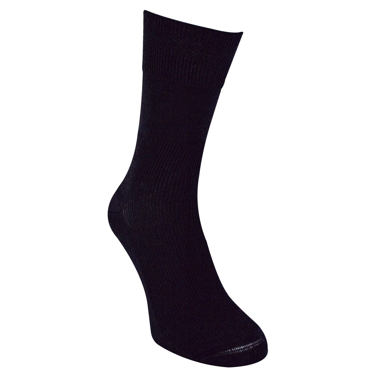 3 Pair Unisex Merino Wool Ribbed Seamless Diabetic Socks for Swollen Legs