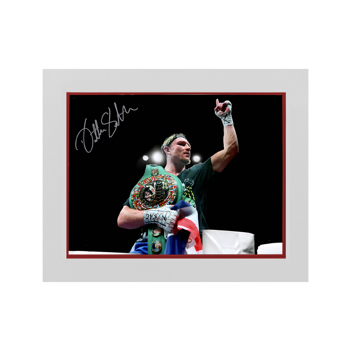 Dalton Smith Signed 16x12 Image Deluxe Mount