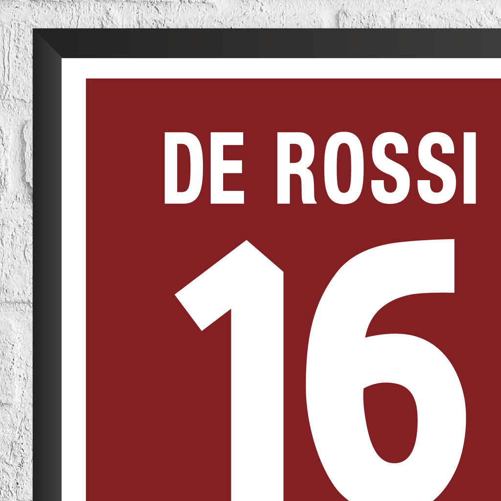 Daniele De Rossi Legend Stats Print