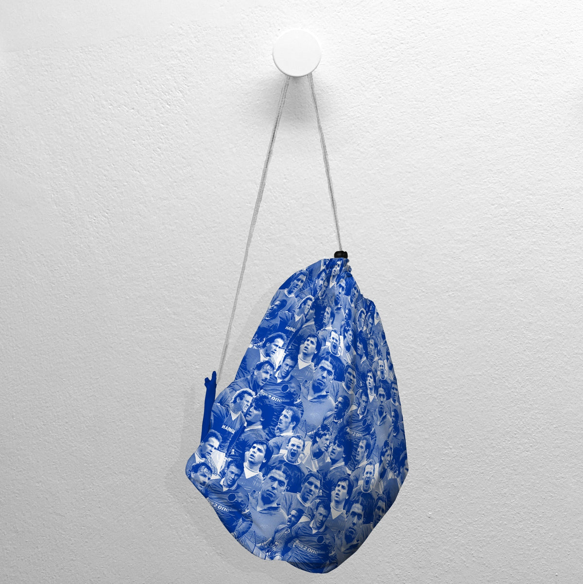 Everton Player Montage - Drawstring Duffle bag