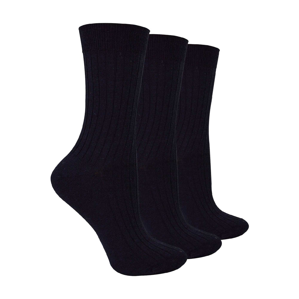3 Pairs Ladies Merino Wool Winter Thick Cushion Warm Boot Socks