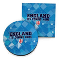 England 1990 3rd Shirt - Drinks Coaster - Square Or Circle