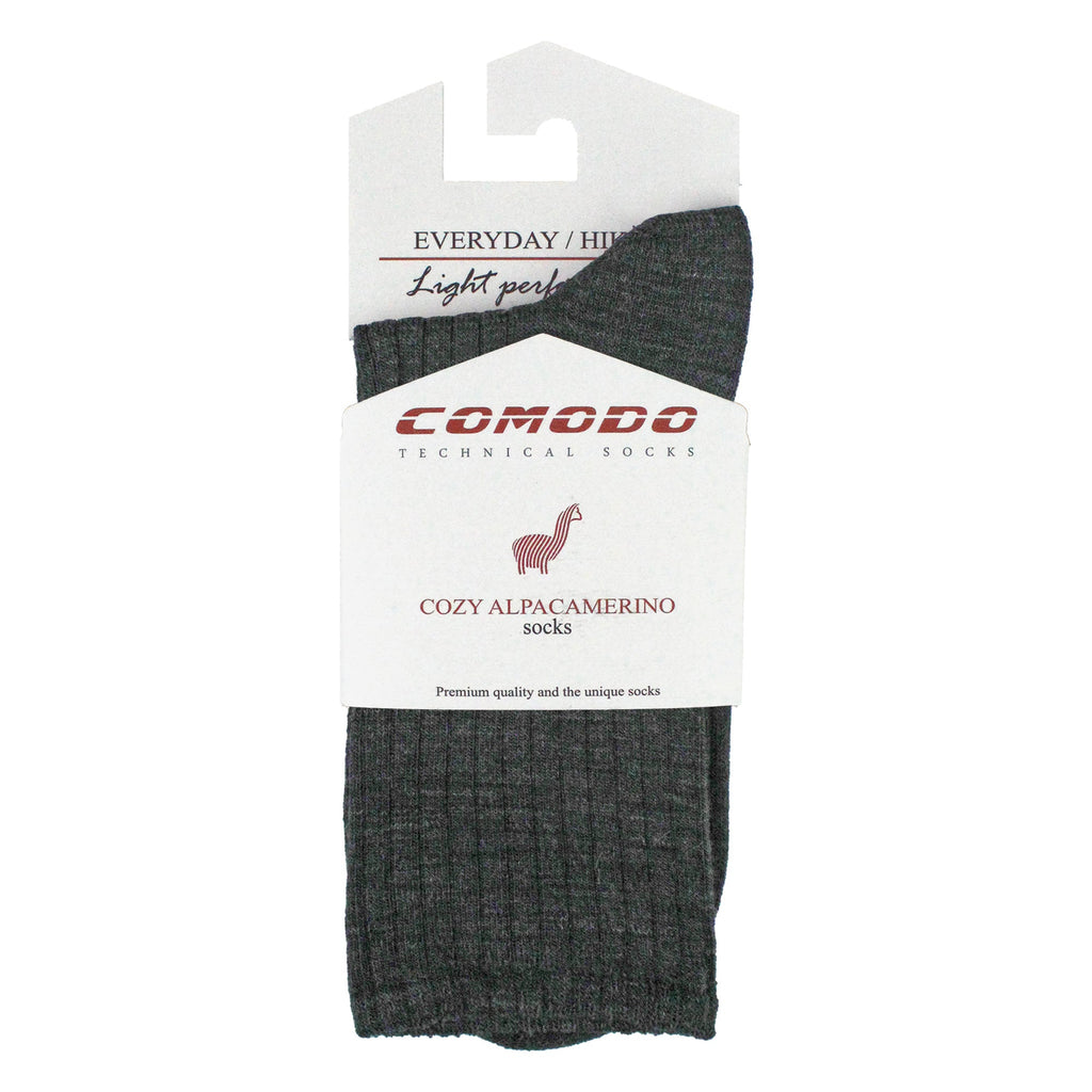 Mens Ladies Alpaca Merino Wool Hiking Socks | Breathable Trekking Socks