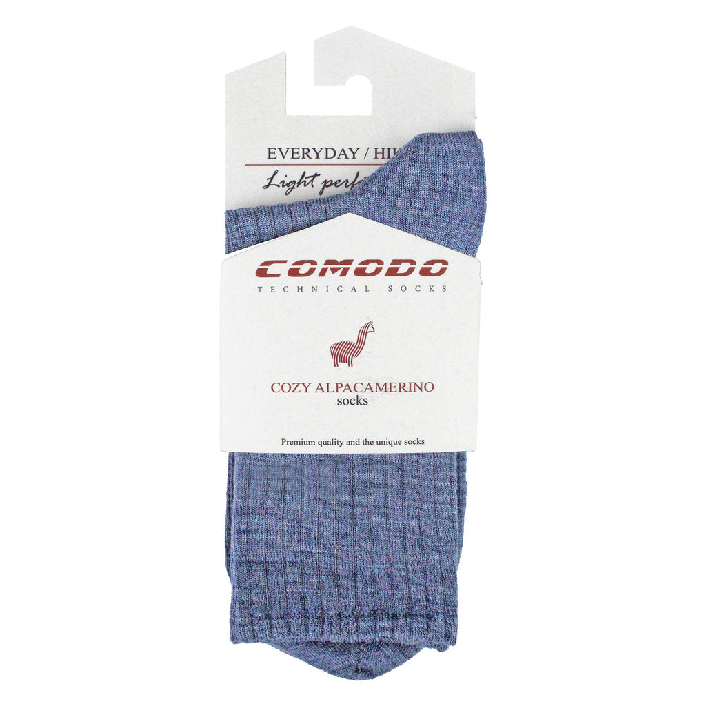 Mens Ladies Alpaca Merino Wool Hiking Socks | Breathable Trekking Socks