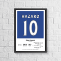 Eden Hazard Legend Stats Print