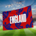 England - Red and Blue Lions - WC26 - Banner - 4 Sizes!
