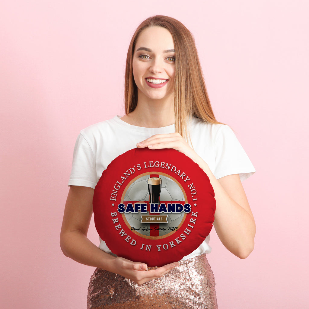 England Seaman  - Legend Collection - Circle Cushion 14"