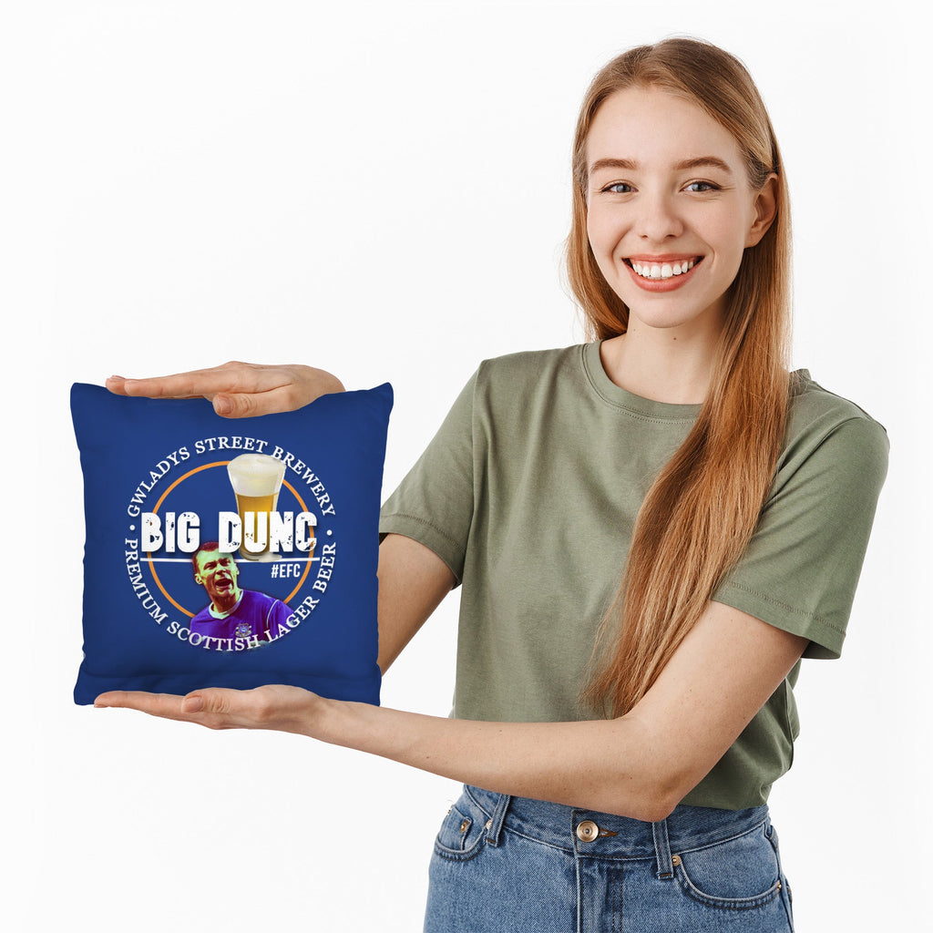 Merseyside Blues Duncan Ferguson - Football Legends - Cushion 10"